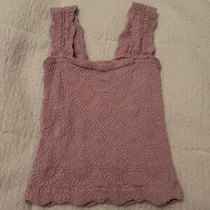 free people love letter cami in light pink 🩷🩷